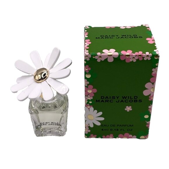 Marc Jacobs Vanity Case Red and Pink Checkered Bag Daisy Wild Perfume 4ml EDP - Picture 3 of 12